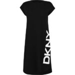 ダナ キャラン ニューヨーク (DKNY) レディース ワンピース ミニ丈 ワンピース・ドレス [Logo Mini Dress] Black