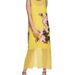 ダナ キャラン ニューヨーク レディース ワンピース トップス Printed Maxi Dress Sunbeam Multi