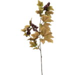 【造花】YDM/オータムリーフベリースプレー/FS-9065-GBR【01】【取寄】 造花（アーティフィシャルフラワー） 造花枝物 モミジ・イチョウ